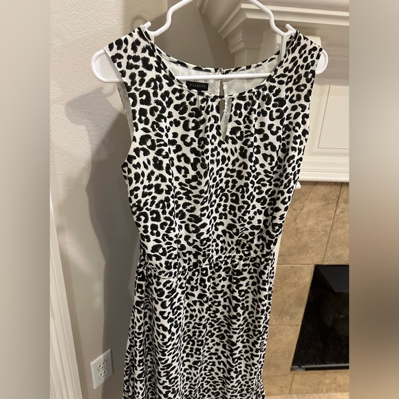 Talbots Leopard Print Midi Dress - Picture 6 of 16